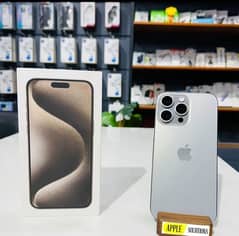 iPhone 15 Pro Max 256GB Natural PTA APPROVED 0