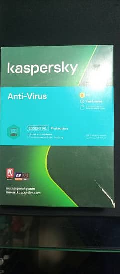 Kaspersky antivirus 2 user . . . . 4 user available also