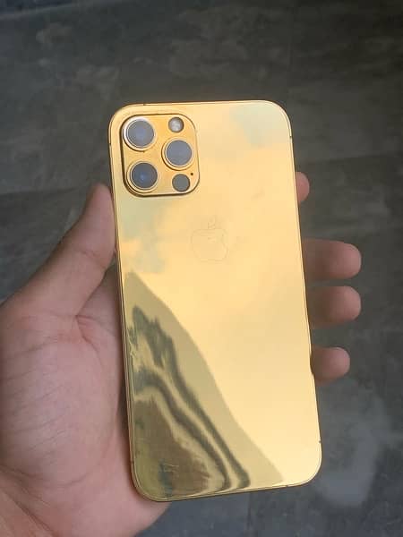 iphone 12 pro max 24k Gold plated luxury phone 0