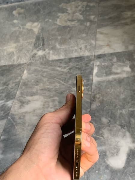 iphone 12 pro max 24k Gold plated luxury phone 4