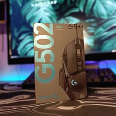 LOGITECH G502 Hero Gaming Mouse • with Box and Accessories + Grip Tape 0