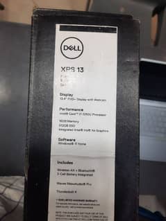 Dell XPS 13 9315 i7 12th generation 16gb ram 612gb SSD box