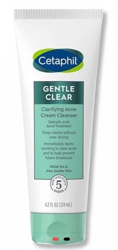 Cetaphil Gentle Clear (Acne Cream Cleanser)