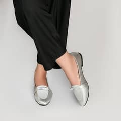 women's rexine casual pumps