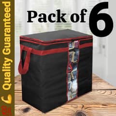 Storage box pack of six6