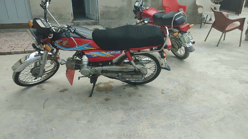 honda cd 70 2019 model All punjab no 4