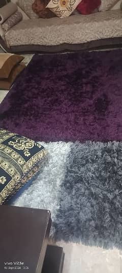 2 imported rugs and 2 mats for sale