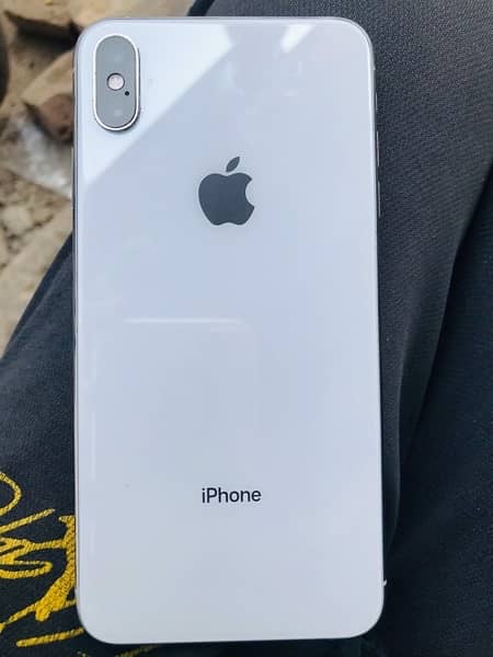 iPhone XSMax pta Approved 10/10 condition white colour 64 gb 2