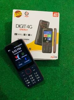 Jazz digit energy 4G 10/10 with box for hotspot