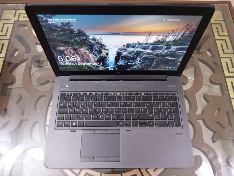 HP zbook 15 G4 i7 7th Gen with 4 GB nvidia 1