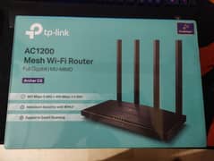 TP-Link Archer C6 AC1200 v4.0 Mesh WiFi Router - Box Pack Sealed