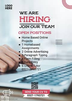 Home Based, Full time, Part time Job (Students / Males & Females) 0