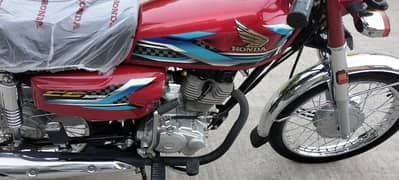 Honda CG125 model 2024 Rawalpindi number 03341511728 0