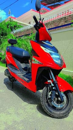 electric scooty bike yj future azadi model