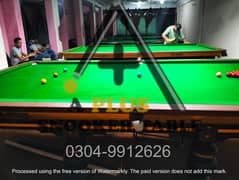 Snooker Table 6*12 / Billiard / Pool /A Plus Snoker(Company)