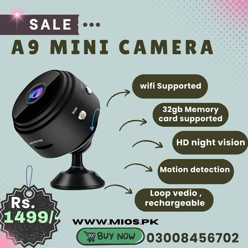 camera  IP wifi camera WIRELESS mini CAMERA 360 and 3 ANTENNA V380 PRO 1