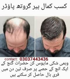 Qasab e Kamal hair growth powder