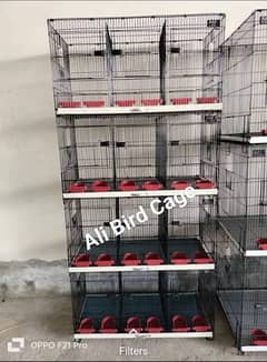 12 portion/12 khana ali birds cage/pinjra 36x18x18 condition 10/10