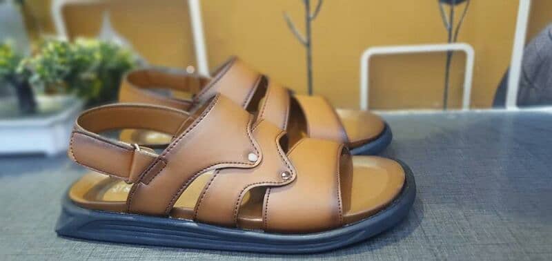 brown colour shoes and a beautiful design for men 1