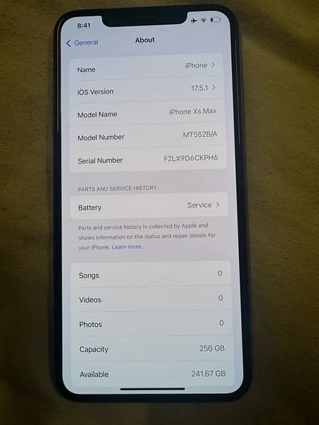 xs max 256gb pta approved 4