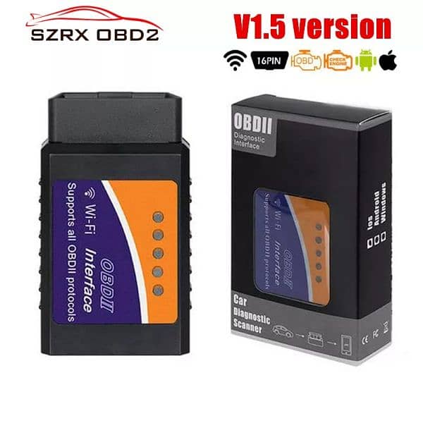 Elm327 Wi-fi OBD2 V1.5 Diagnostic Car Auto Scanner With Best Ch 0