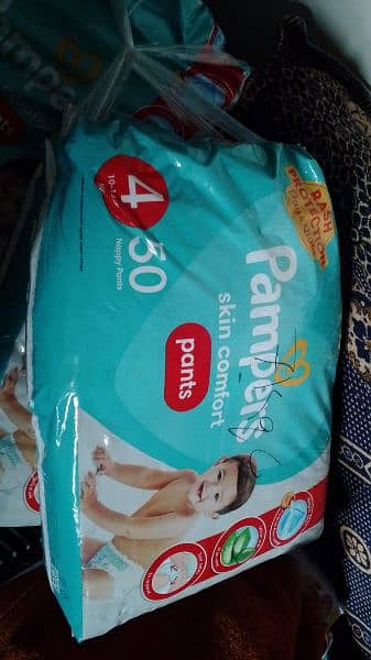 pamper Pants 4 number size 2 bags 1