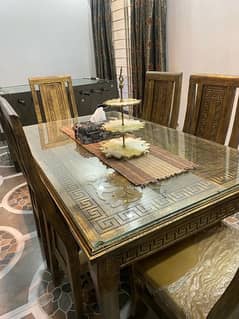 6 SEATER DINING TABLE