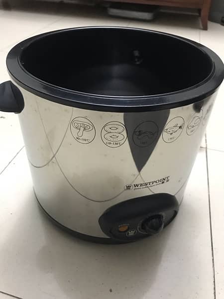 Deep Fryer 2.5L Westpoint Stainless Steel 1