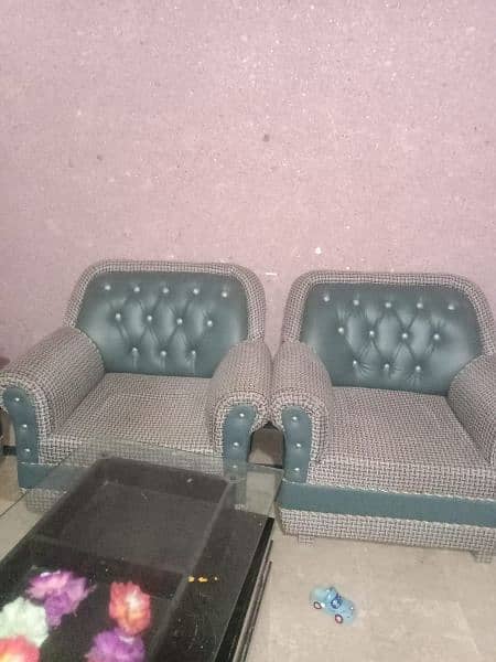 5 sets leather sofa set 2