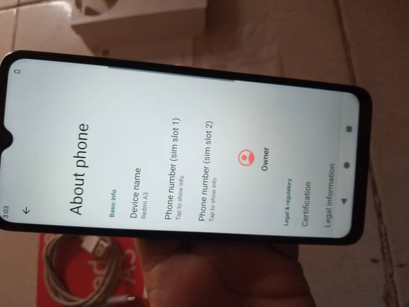 Redmi A3 4GB Ram 128GB ROM All accessories complete with box. 13