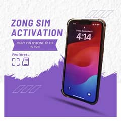 Zong sim activation life time sim working.