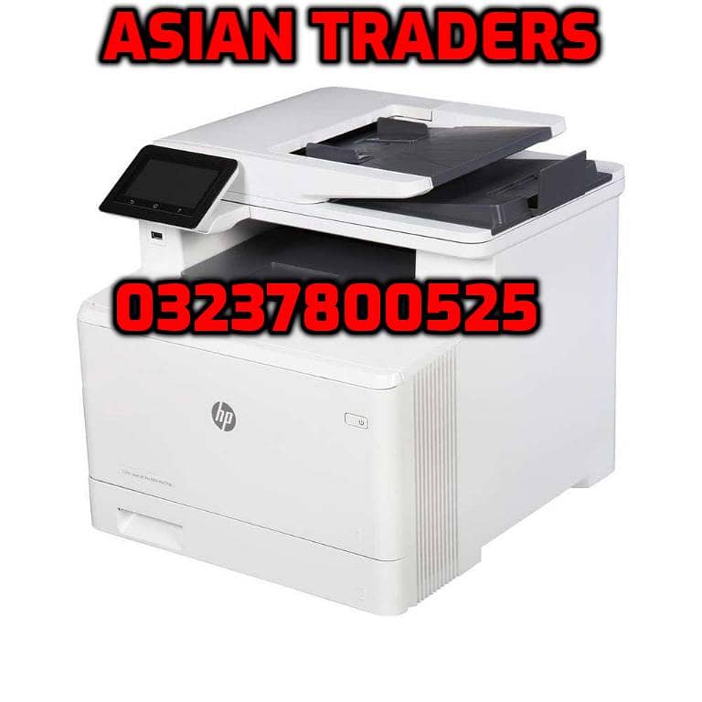 HP Laserjet M477fnw Wifi Color Printer + Scanner + Photocopier 4