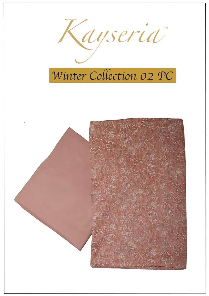 Kayseria Winter Collection for Women|Unstitched Khaddar Fabric 2