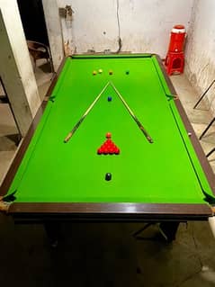 snooker table 5 by 10