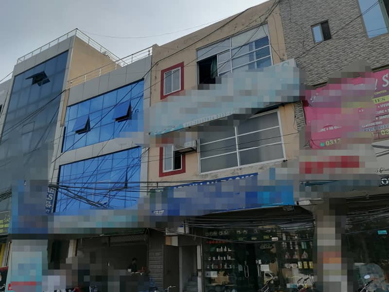 5.5 Marla Triple Storey House Commercial Building Available For Sale Near Military Account Eden Chowk College Road Lahore 3