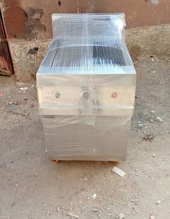 single basket fryer puri paratha tawa shawarma counter