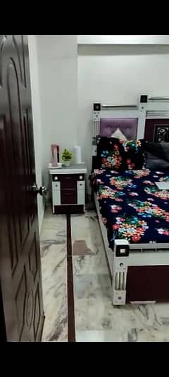 Furnished flat of 2 Bedrooms with South/West open near Iqra University