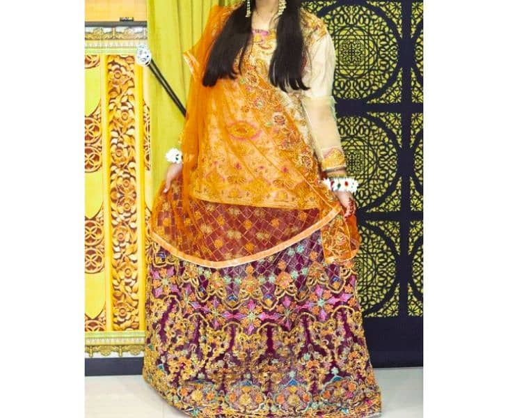 Bridal Wear Lehenga Set - stunning Choli, Dupatta,Lehenga for Sale! 0