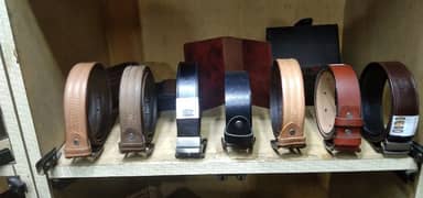 Leather belts