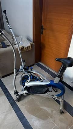 Elliptical cycl for sale brnd new condition 130kg spotted