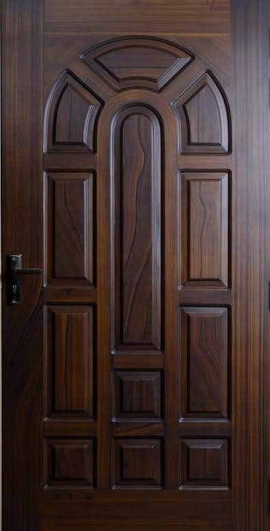 Wood Doors/Fiber Doors/Ash Wood Door/PVC Door Water Proof door 0