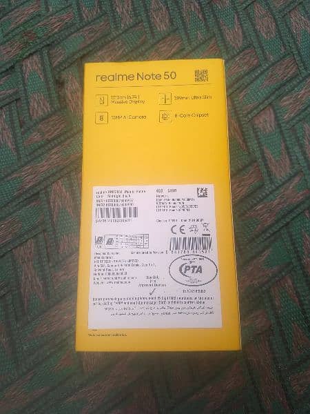 realme note 50 10/10 with box charger urgent sell 9