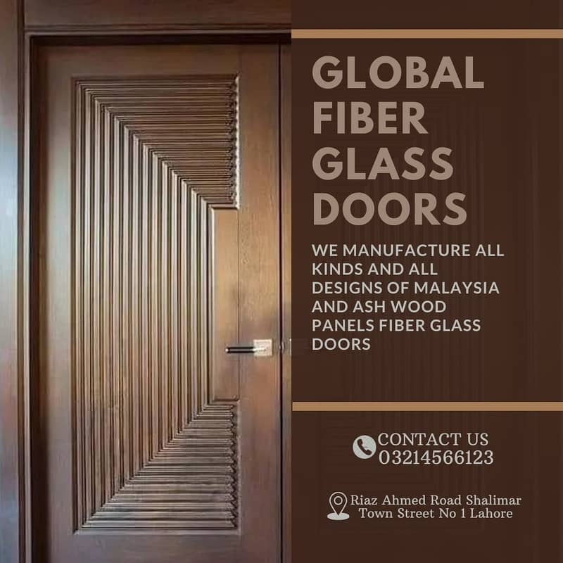 Fiber Doors/Ash Wood Door/PVC Door Water Proof door\ Wood Doors 0