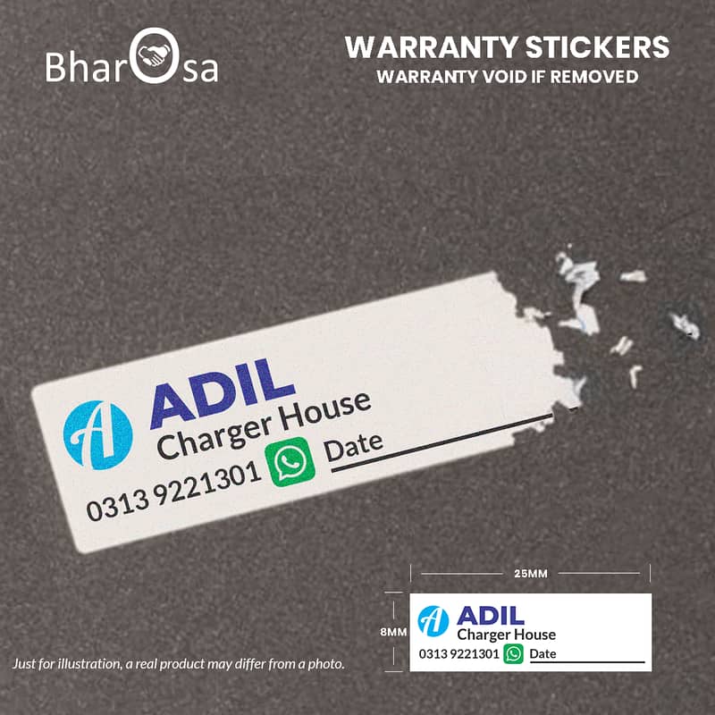 Customized Warranty VOID If Removed Stickers Printing Service 0