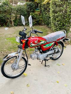 Honda cd 70 22 modal total genuine urgent sale