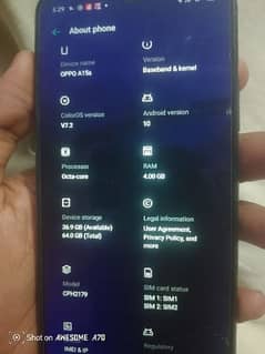 oppo A15s urgent sale