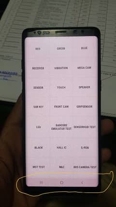 samsung note 8 Lcd panel