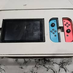 Nintendo switch(with box and game)