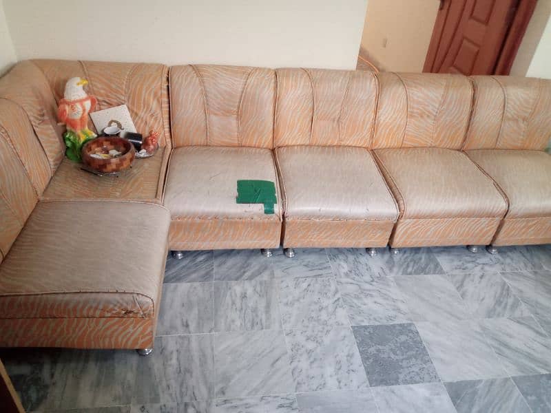 L shaped sofa set 4