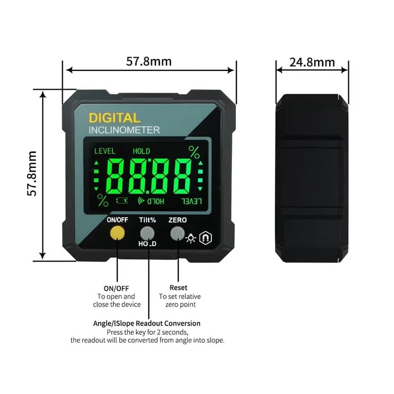 Digital Level Meter Inclinometer 3